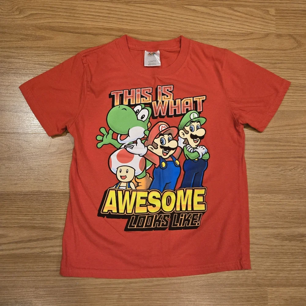 2 Kids Super Mario Shirts - Picture 5 of 7